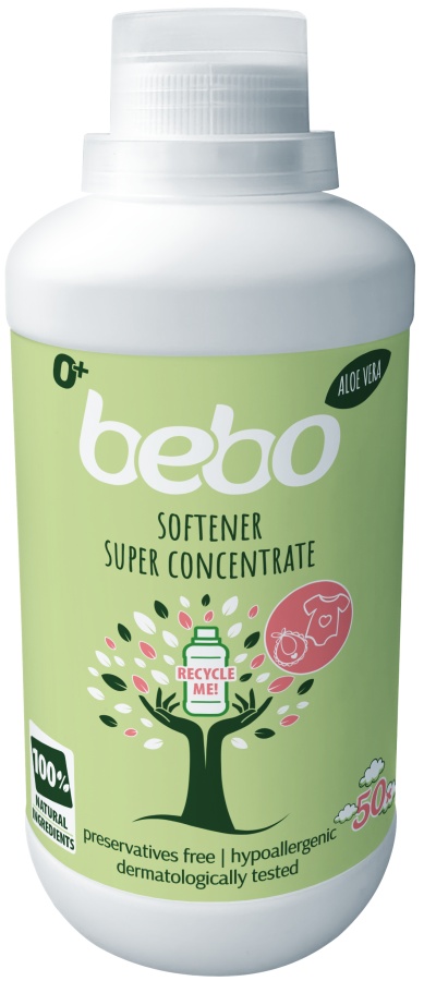 Balsam de rufe ecologic natural Bebo - Super concentrat, Aloe Vera, 1 l
