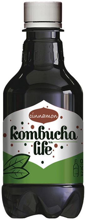 Cinnamon Băutură naturală , 500 ml, Kombucha Life