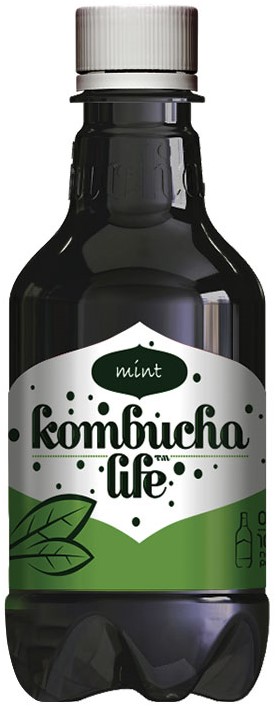 Mint Băutură naturală, 500 ml, Kombucha Life