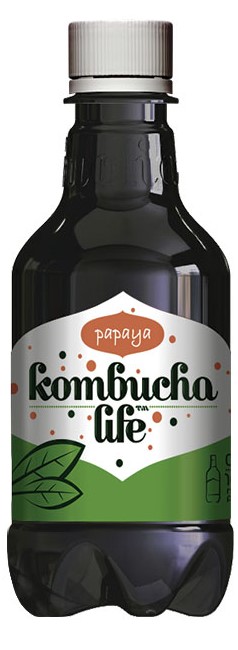 Papaya Băutură naturală, 330 ml, Kombucha Life