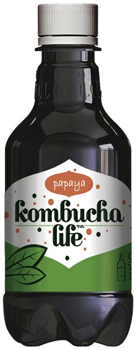 Papaya Băutură naturală , 500 ml, Kombucha Life