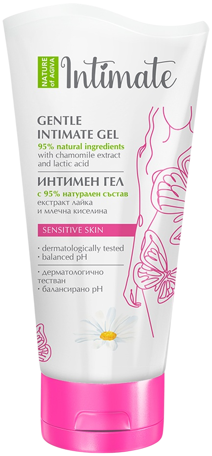 Nature of Agiva Intimate Gel intim cu extract de mușețel, 170 ml