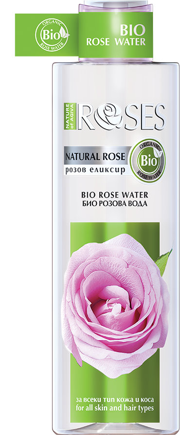 Nature of Agiva Roses Apă de trandafiri organică, 200 ml