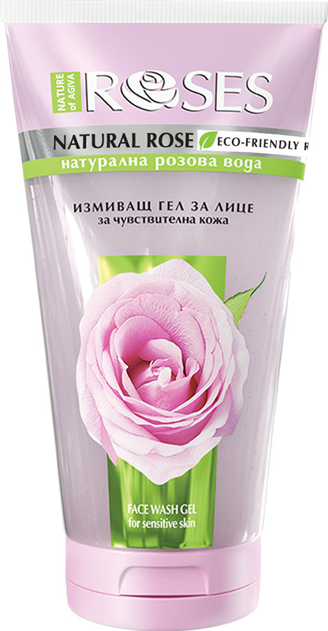 Nature of Agiva Roses Gel de curățare pentru față, 150 ml