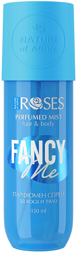 Nature of Agiva RosesSpray parfumat pentru păr și corp  Fancy Me, 150 ml