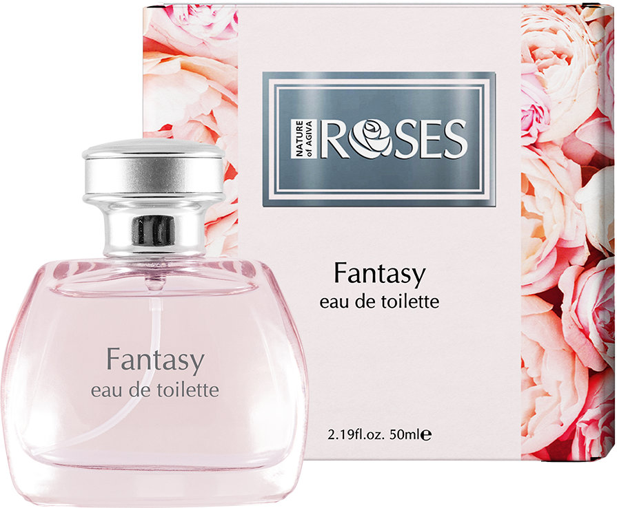 Nature of Agiva Roses Apă de toaletă Fantasy, 50 ml