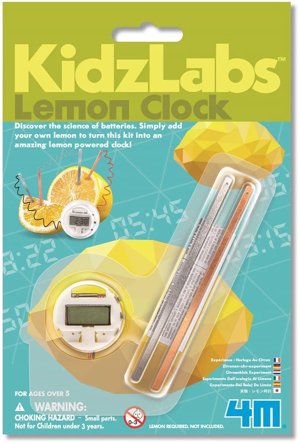 Set de știință  4M Kidz Labs - Ceas de lamaie