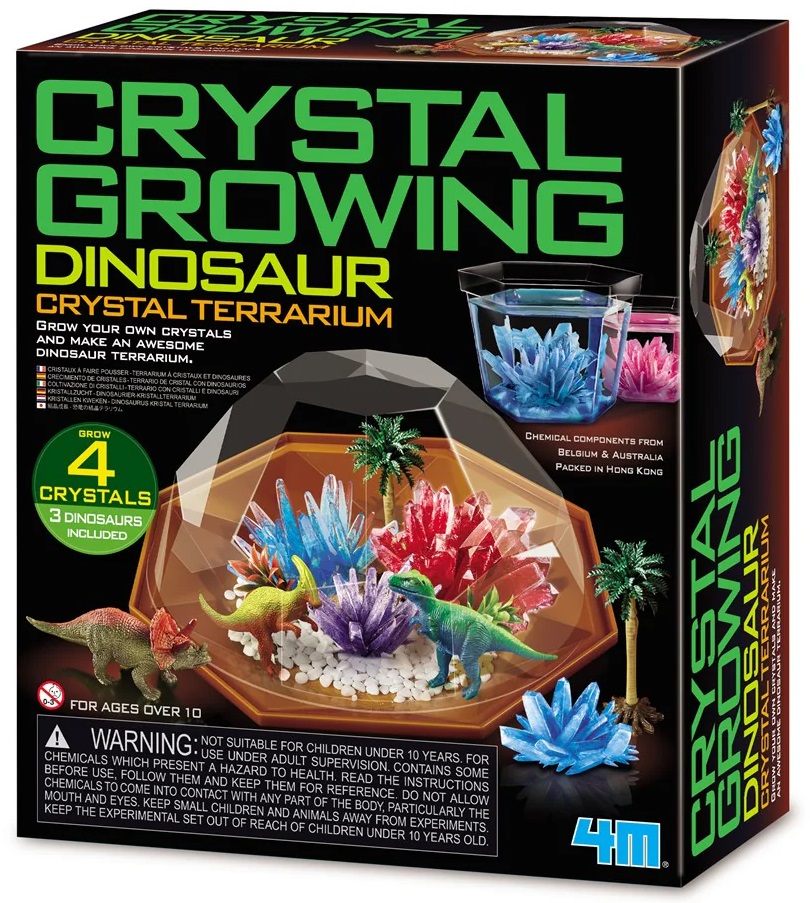 Set de știință  4M - Terariu de cristal cu dinozauri