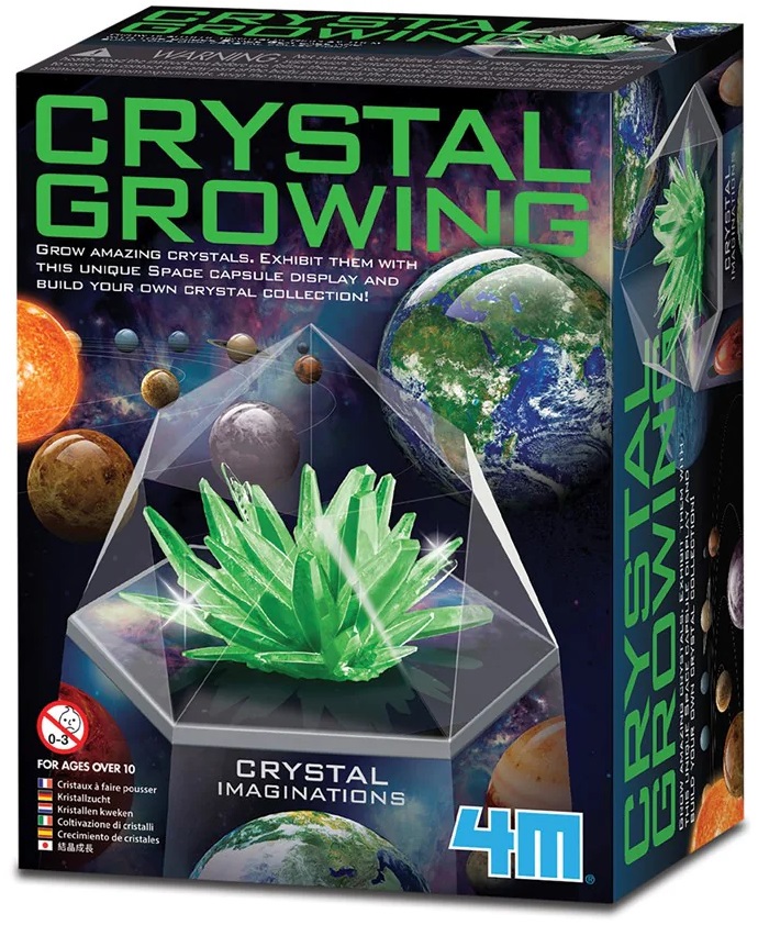 Set de știință  4M - Crește un cristal, verde