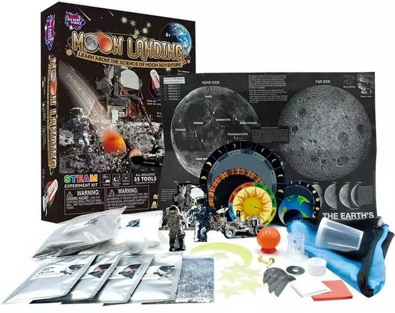 Set de știință Big Bang - Laborator de aventuri lunare