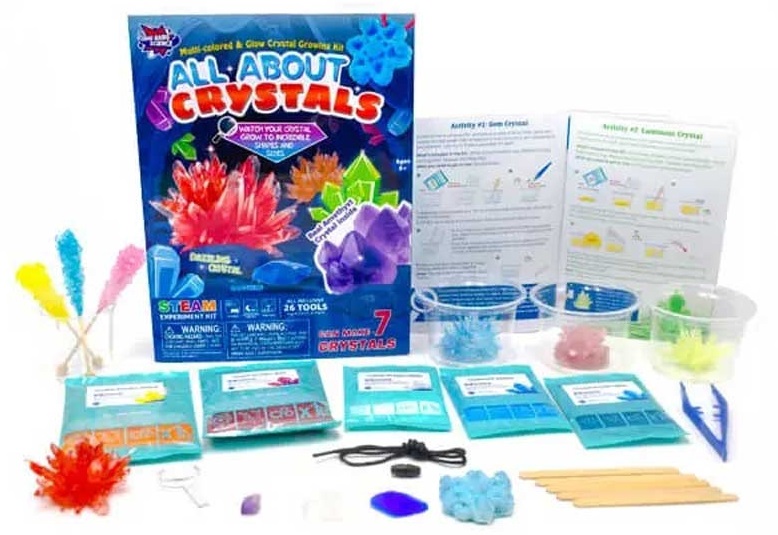 Set științific Big Bang Science - Lumea cristalelor