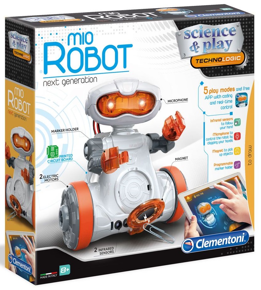 Set de știință Clementoni Science & Play - Robot Mio 2020