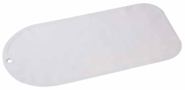 Covoraș de baie antiderapant Babyono - 70 x 35 cm, gri
