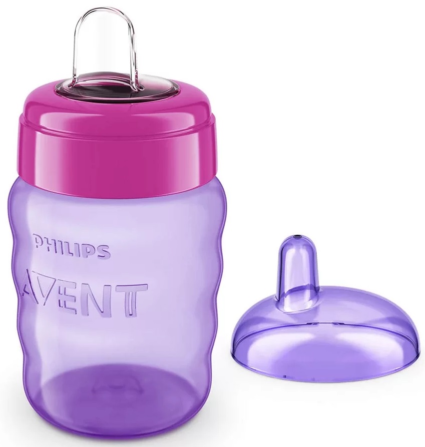 Cana antivarsare Philips Avent - 260 ml, De tranzitie, fata