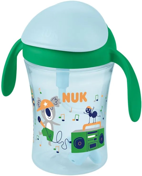 NUK - Cupa Motion, 230 ml, verde