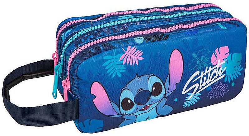 Penar Cool Pack Primus - Stitch, cu 3 fermoare și mâner