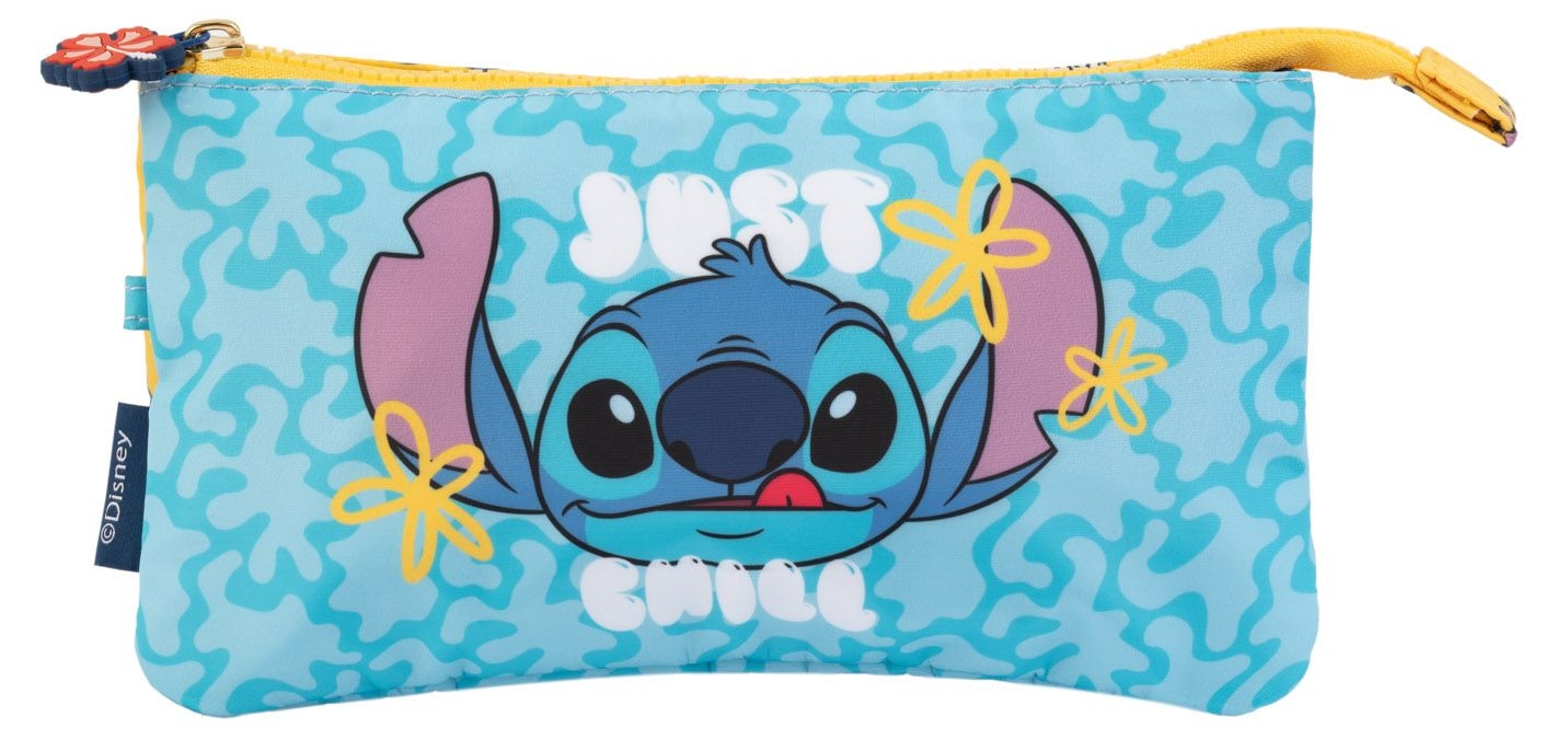 Penar Grupo Erik Disney – Stitch, 1 fermoar și 3 compartimente