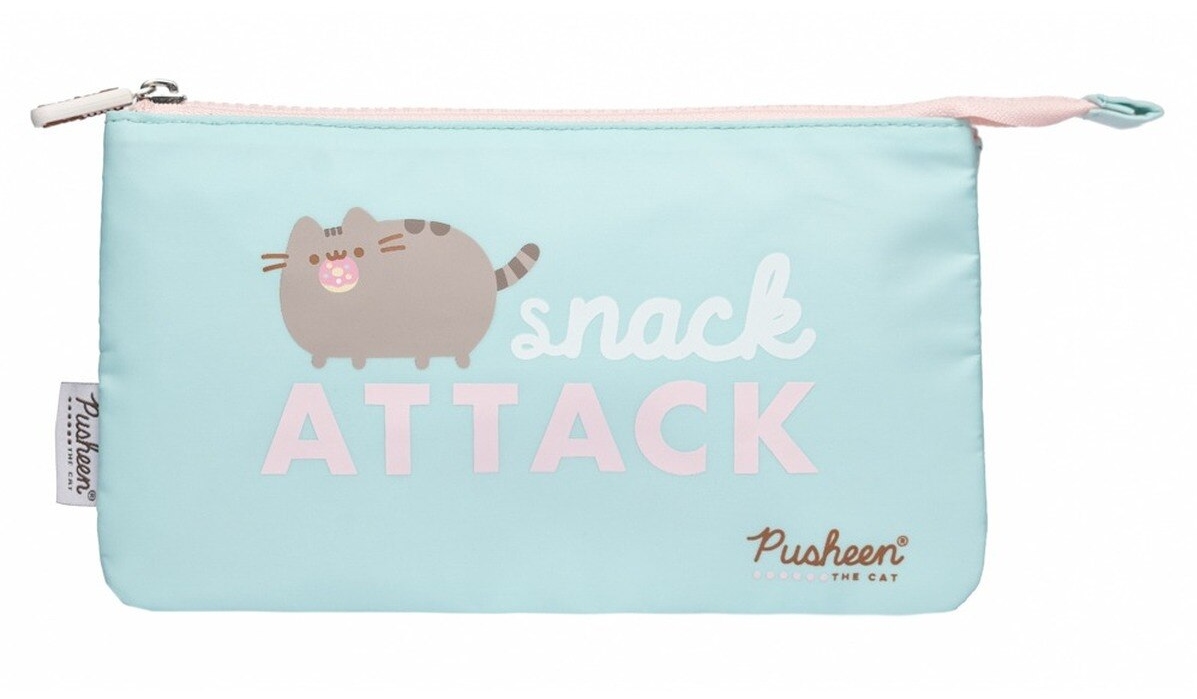 Penar Grupo Erik Pusheen - 1 fermoar și 3 compartimente
