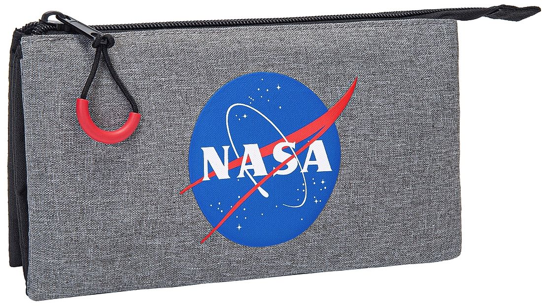 Penar Kstationery NASA - cu 3 compartimente și 1 fermoar