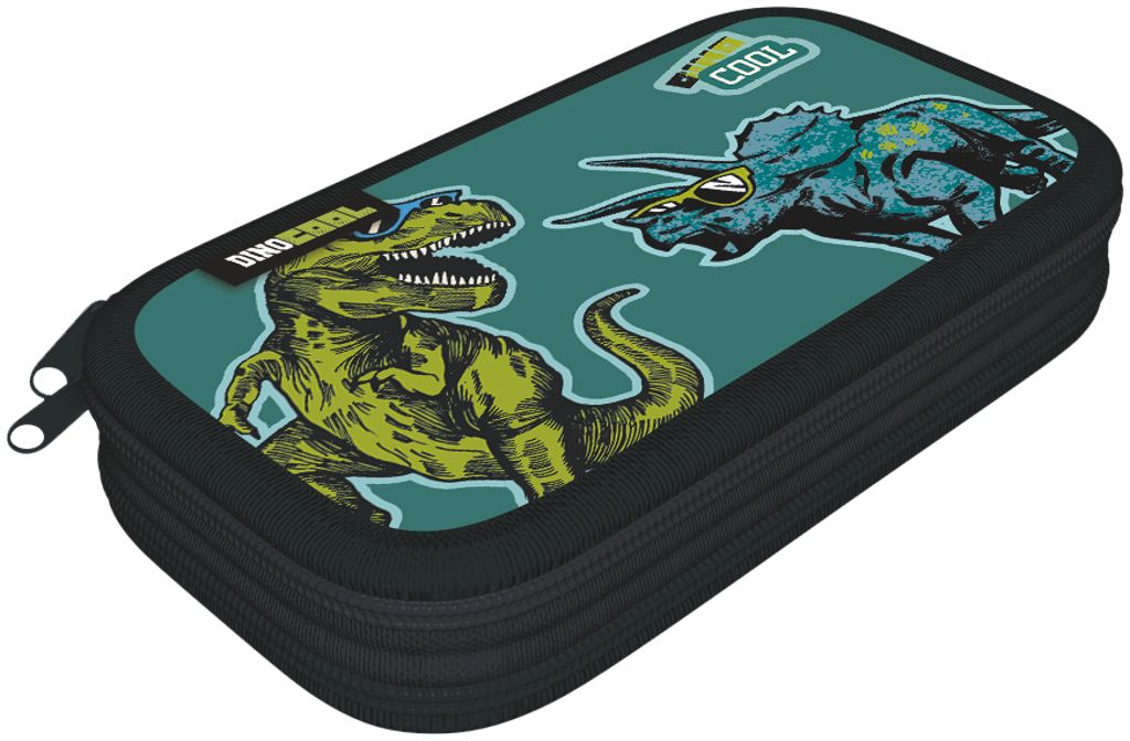 Lizzy Card Dino Cool 2 cu fermoar pentru transport cu fermoar