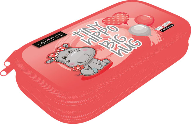 Penar Lizzy Card Lollipop Thiny Hippo - cu 2 fermoare