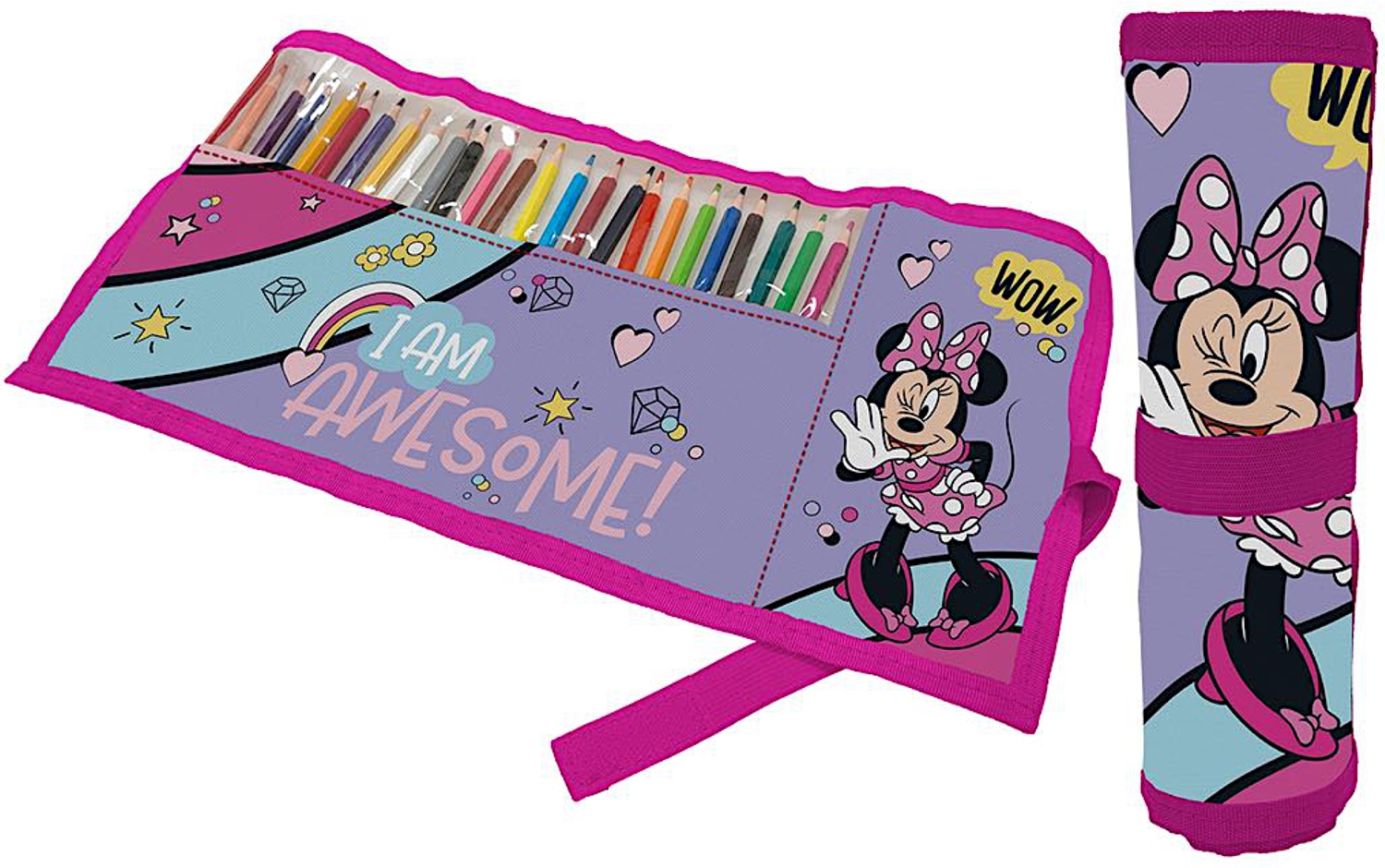 Penar cu instrumente Disney - Minnie, rulabil