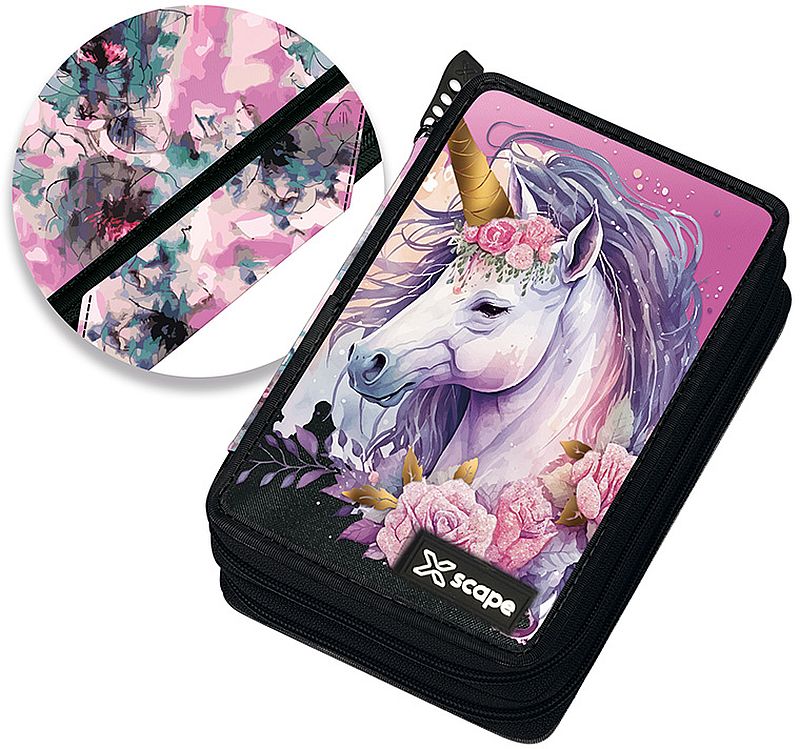 Penar cu rechizite  Graffiti Xscape - Unicorn