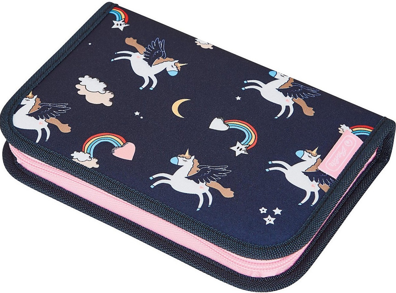Penar școlar echipat Herlitz - Dreamy Unicorn, 1 aripă