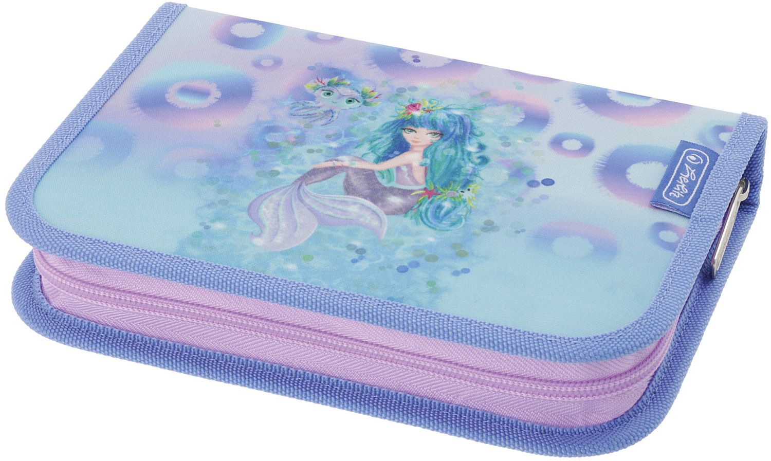 Penar Echipat Herlitz, 31 Piese, 2 Clape, Motiv Mystic Mermaid, Mov - imagine 2