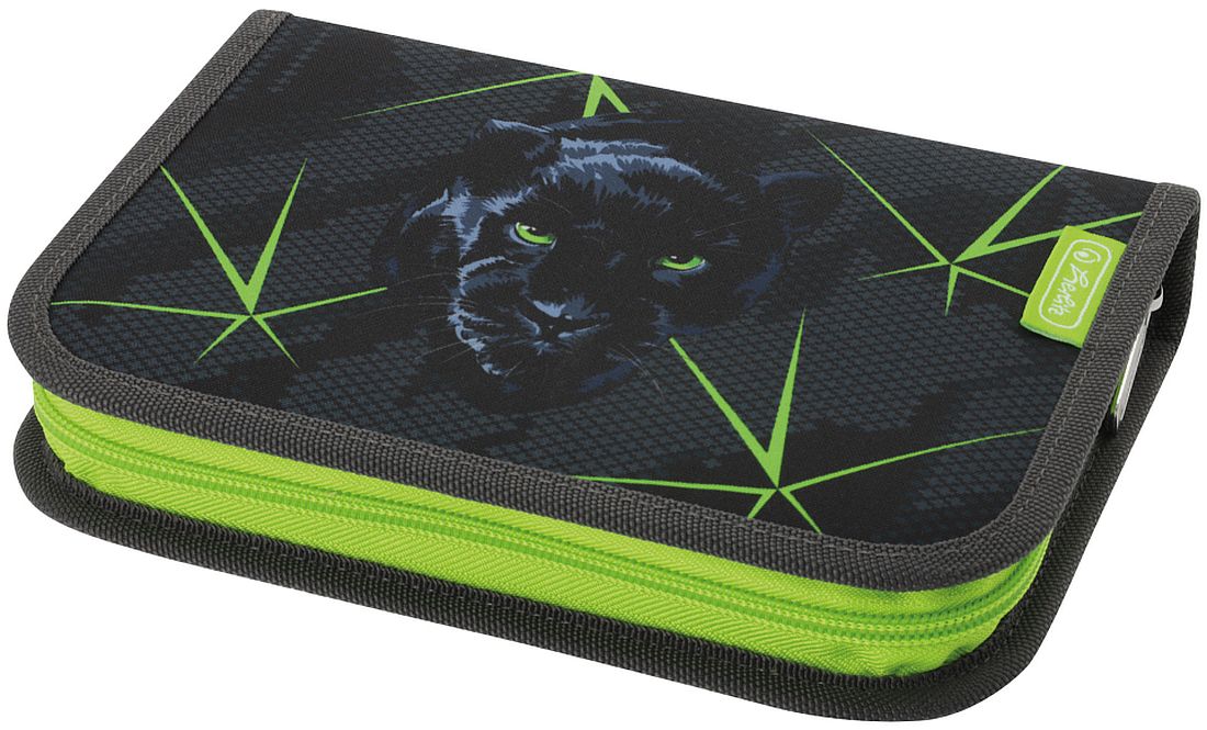 Penar cu rechizite Herlitz - Wild Life, 2 aripi