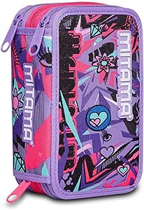 Penar cu instrumente Mitama - Girls Club, Cu 3 fermoare