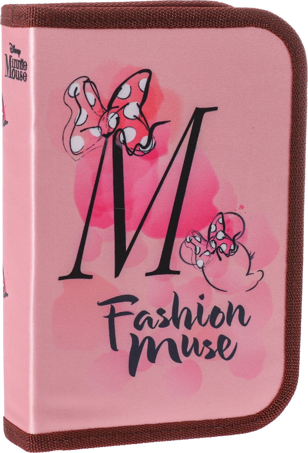 Penar școlar echipat Play Minnie Mouse - Fashion Minnie, cu 1 fermoar