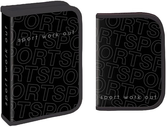Penar cu rechizite S. Cool - Sport, cu 1 fermoar, 32 piese