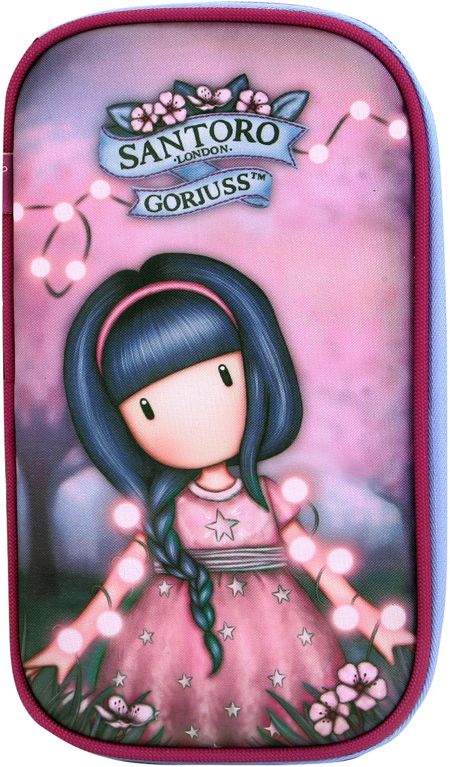 Penar cu rechizite Santoro Gorjuss In The Forest - Fairy Dusk, 1 fermoar