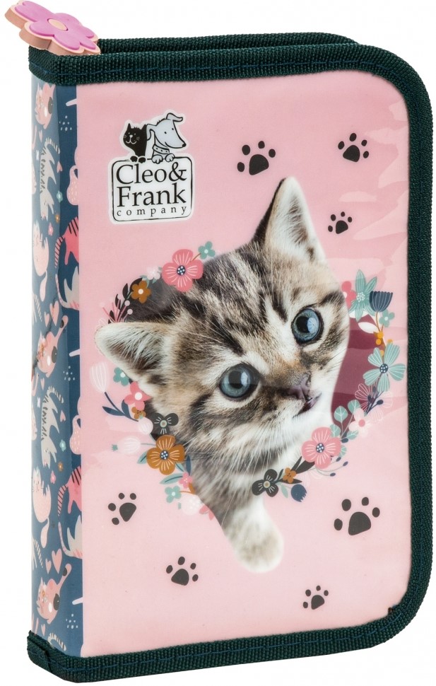 Penar școlar echipat Derform Cleo & Frank 41 - Cu 1 fermoar