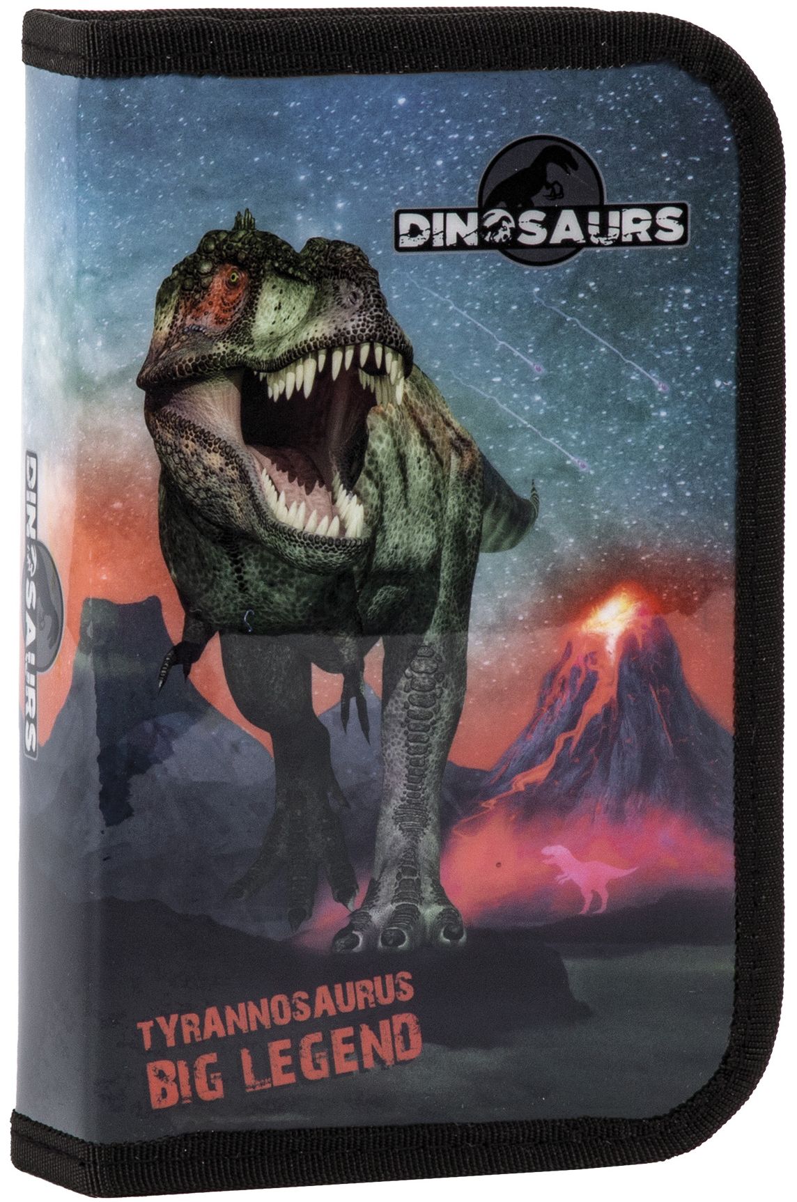 Penar școlar echipat Derform Dinosaur 17 - cu 1 fermoar