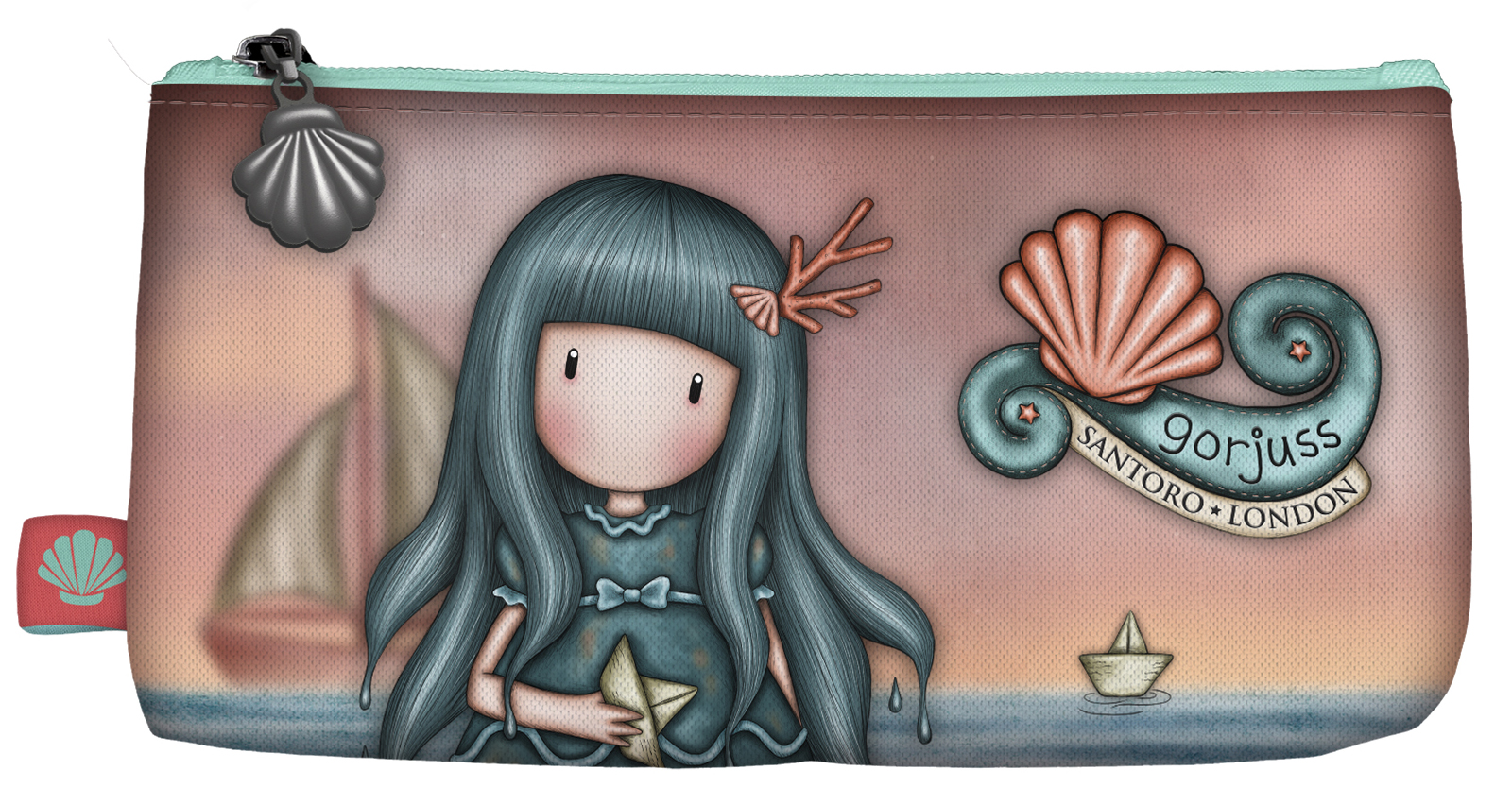 Penar Santoro Gorjuss Making Waves - Washed Ashore, cu 1 fermoar