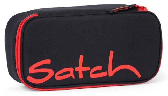 Penar Satch Pencil Box - Fire Phantom, cu 2 compartimente