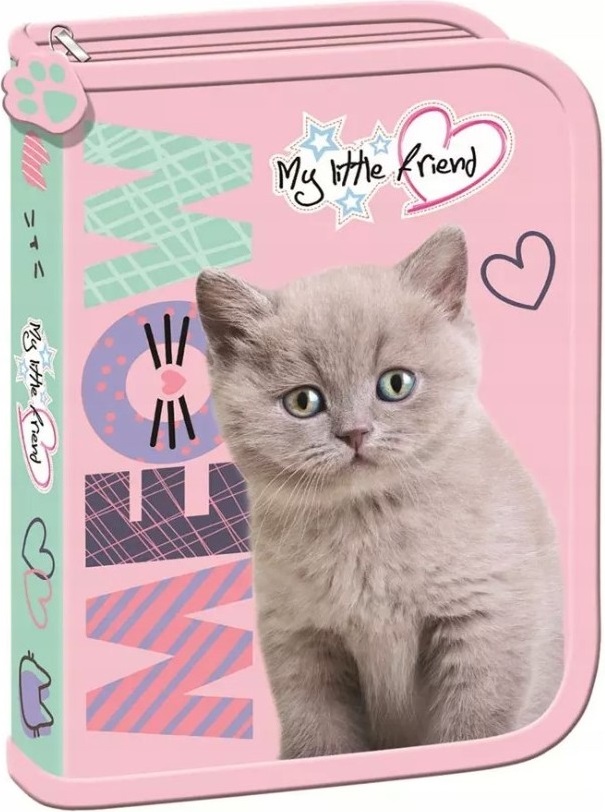 Penar St. Majewski My Little Friend - Fluffy Kitty, cu 1 fermoar și 2 aripi
