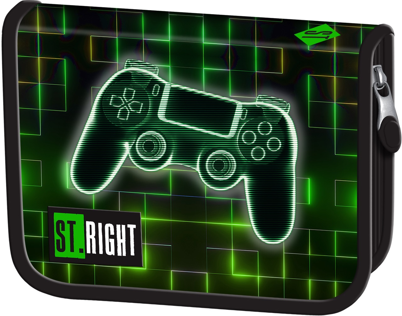 Penar St. Right Neon Pad - Cu 1 fermoar si 2 aripi