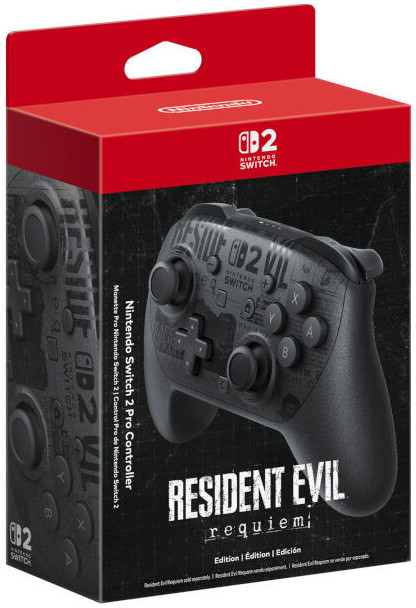 Nintendo Switch 2 Pro Controller - Resident Evil Requiem Edition