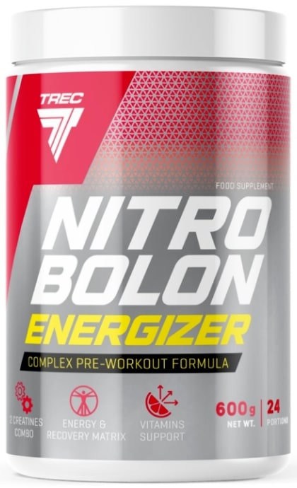 Nitrobolon Energizer, punch tropical, 600 g, Trec Nutrition