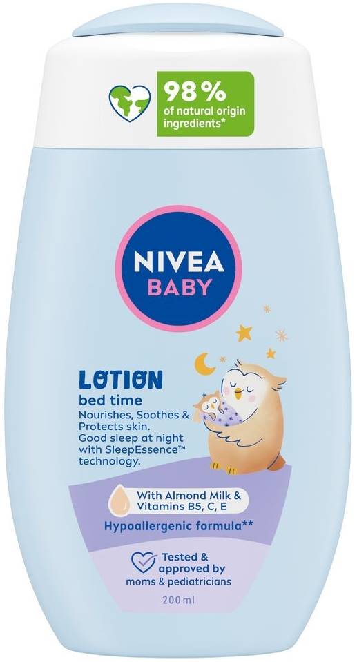 Nivea Baby Loțiune de corp Bed Time, 200 ml