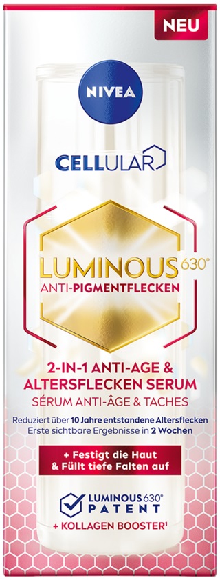 Nivea Cellular Ser antirid și anti-îmbătrânire Luminous 630, 30 ml