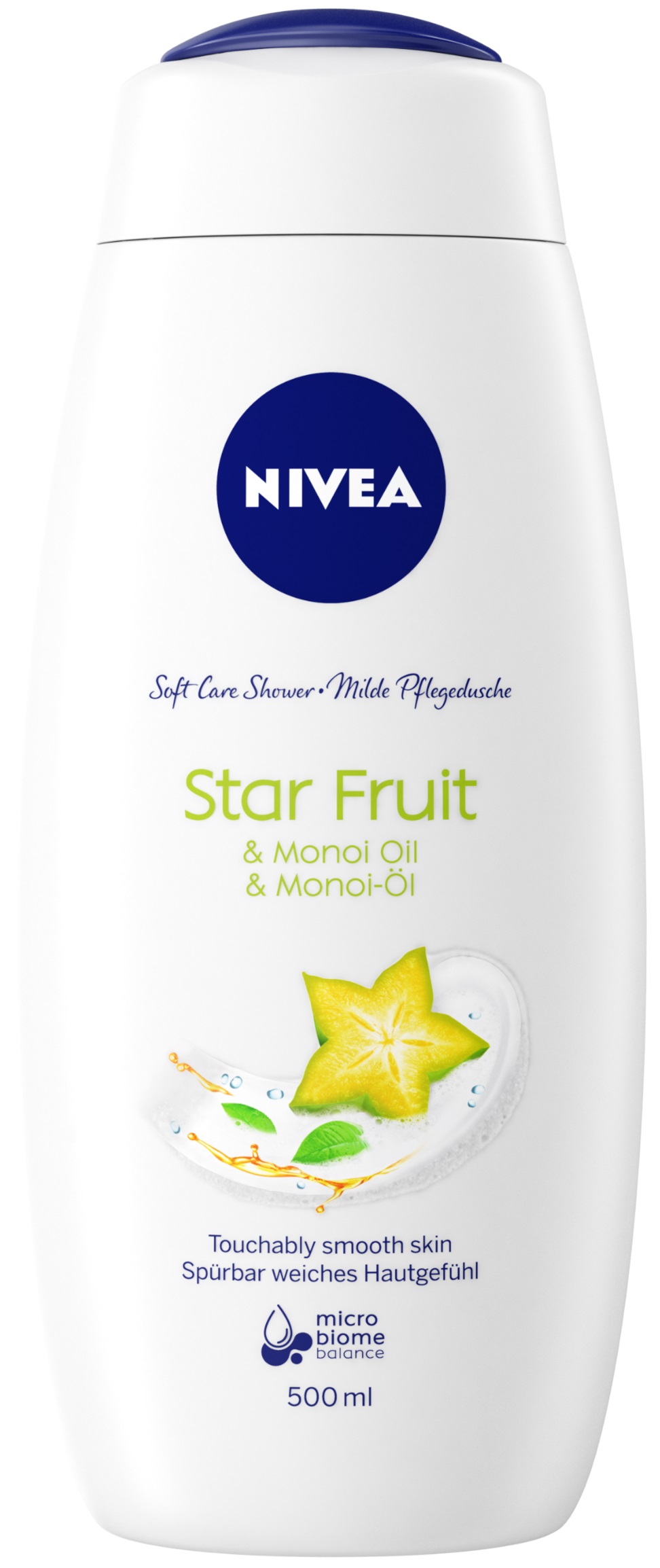 Nivea Gel de duș Star Fruit & Monoi Oil, 500 ml