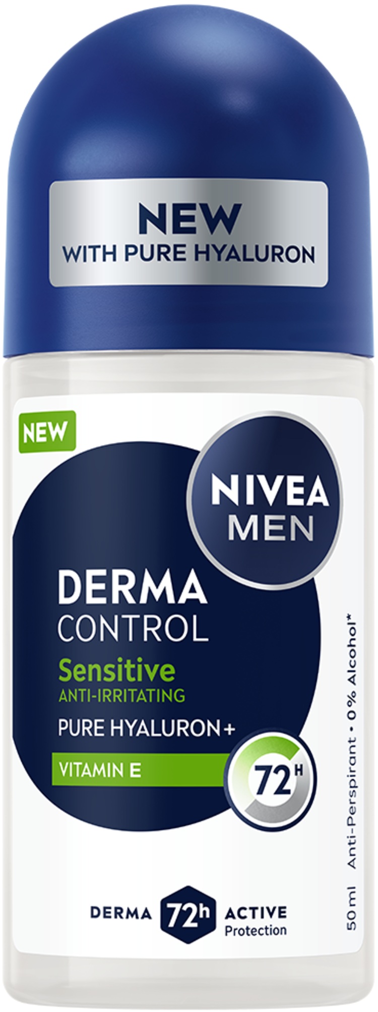 Nivea Men Derma Control Roll-on antiperspirant Sensitive, 50 ml