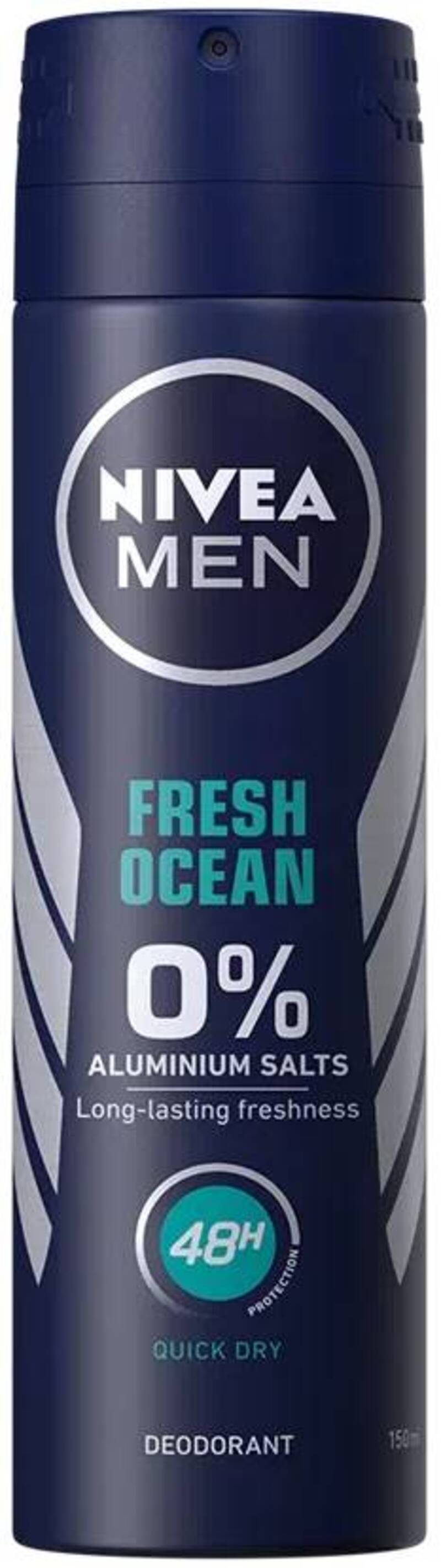 Nivea Men Spray deodorant Fresh Ocean, 150 ml
