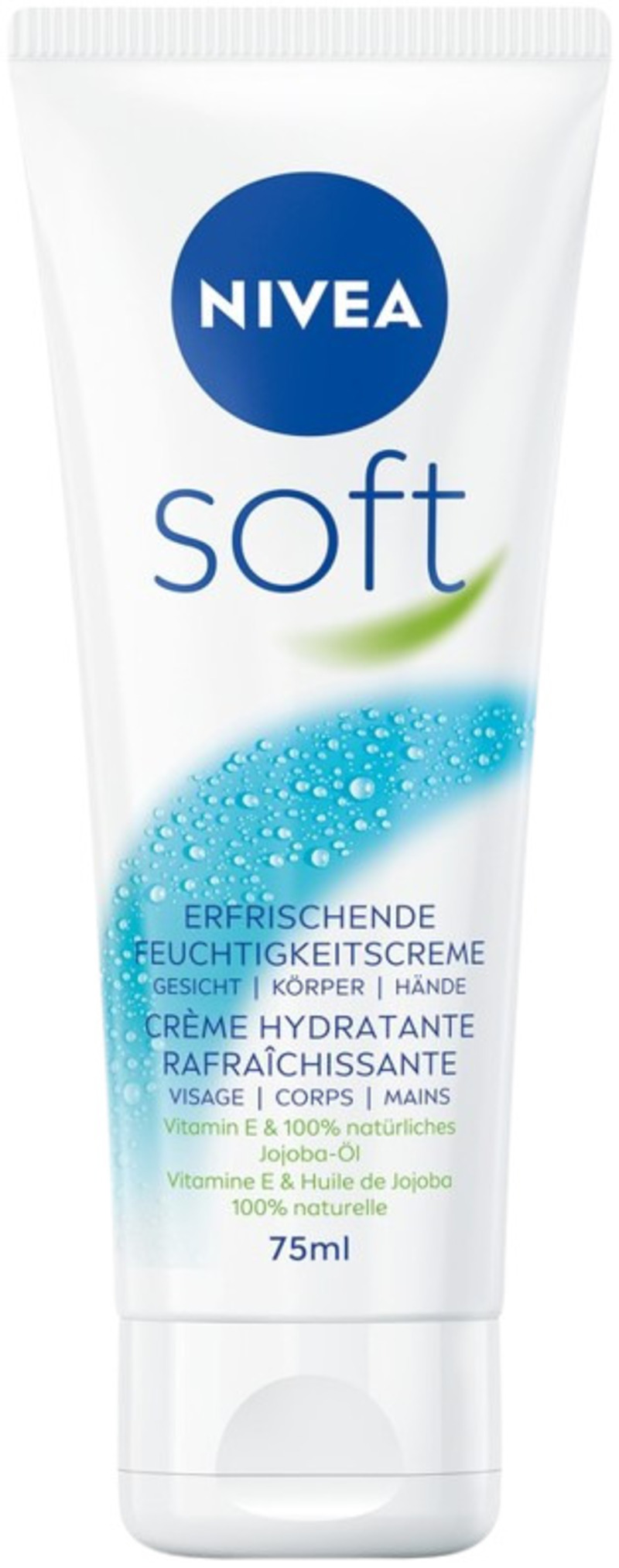 Nivea Cremă universală Soft, tub, 75 ml