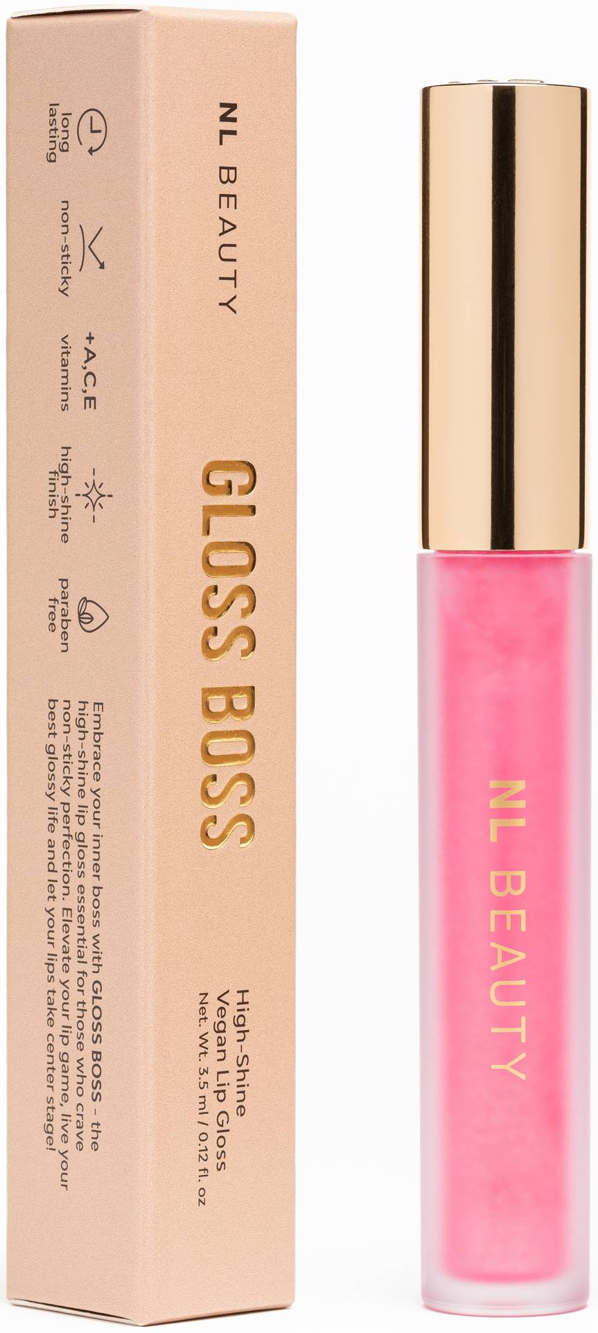 NL Beauty Luciu de buze , BFF, 3.7 ml
