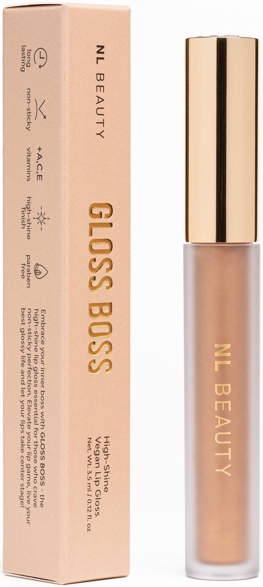 NL Beauty Luciu de buze , Goddess, 3.7 ml